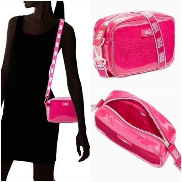 UGG Bags Ugg Janey Ll Clear Pink Crossbody Bag Nwt Poshmark